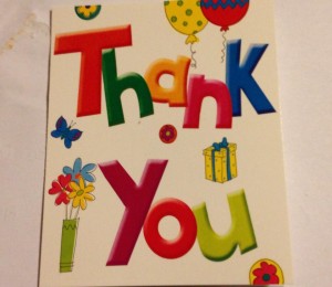circus skills party thank you